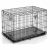 Fém kennel ketrec kutyáknak + ágy 91 x 57 x 62 cm PH-201