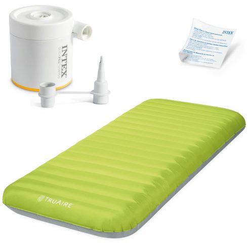 191x76x17 cm-es felfújható matrac INTEX 64097 elektromos pumpával