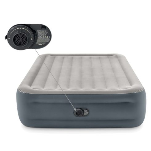 203x152x46 cm-es felfújható matrac beépített elektromos pumpával INTEX 64126ND