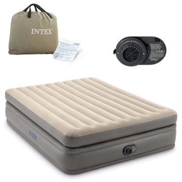   203x152x51 cm-es felfújható matrac beépített elektromos pumpával INTEX 64164ND