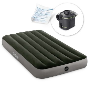   Felfújható matrac 191x99x25 cm elektromos pumpával INTEX 64777