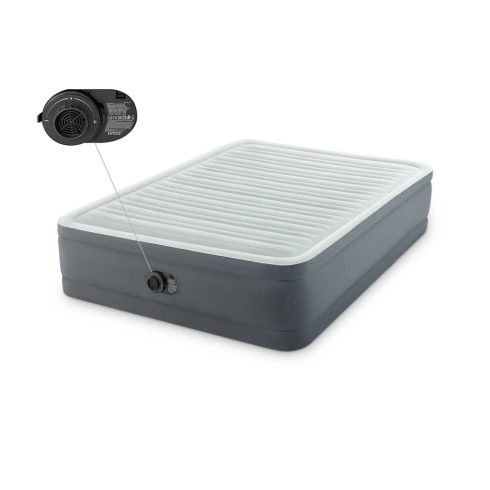 203x152x46 cm-es felfújható matrac beépített elektromos pumpával INTEX 64906ND