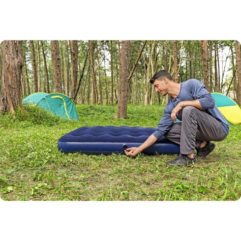 Felfújható matrac 203x152x22 cm dugattyús pumpával Bestway 67003