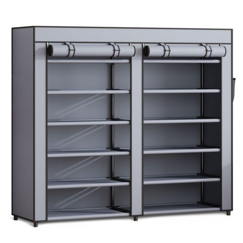 Massido MS-805 grafit textil cipőszekrény