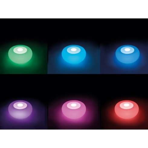 Ottomán LED úszó felfújható medencevilágítás, 86 x 33 cm, INTEX 68697