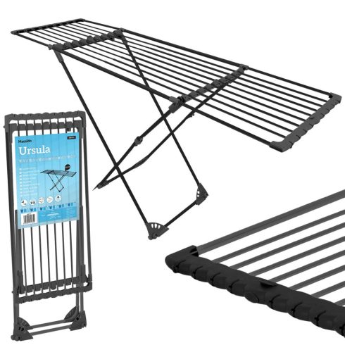 Ursula 20 mb-os teleszkópos ruhaszárító kerekekkel