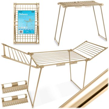 Debora arany összecsukható álló ruhaszárító, 19 m