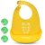 Ricokids szilikon etető előke, sárga