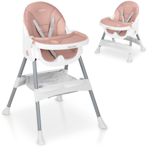 Ricokids Mani rózsaszín etetőszék