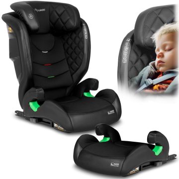 Nukido Louis autóülés, fekete, 15–36 kg, ISOFIX