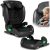 Nukido Louis autóülés, fekete, 15–36 kg, ISOFIX