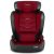 Nukido Louis fekete-piros autósülés 15–36 kg ISOFIX