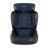   Nukido Louis autósülés, fekete és sötétkék, 15–36 kg, ISOFIX