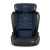 Nukido Louis autósülés, fekete és sötétkék, 15–36 kg, ISOFIX