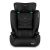 Nukido Louis Soft autósülés, fekete, 15–36 kg, ISOFIX