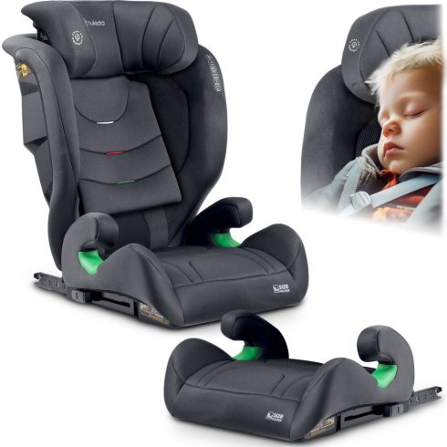 Nukido Louis Soft szürke autósülés 15–36 kg ISOFIX