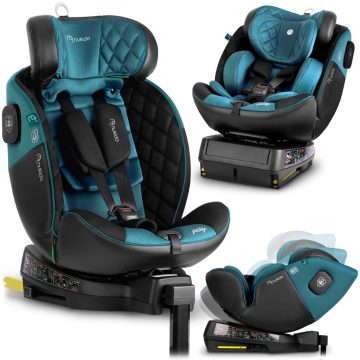 Nukido Prestige Line fekete-kék autósülés 0-36 kg ISOFIX