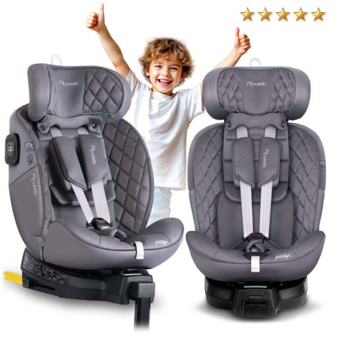 Nukido Prestige Line autósülés szürke 0-36 kg ISOFIX