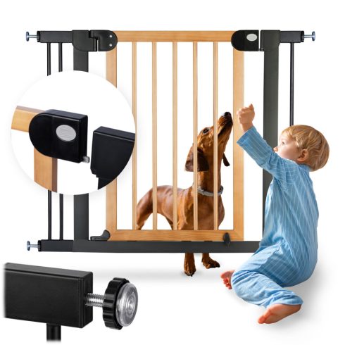 Nukido 718200 fekete biztonsági kapu