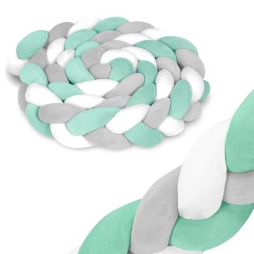 Ricokids kiságy pakolás 3m - menta-szürke