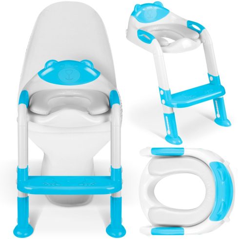 Ricokids mackó WC ülőke huzat létrával 729200 kék