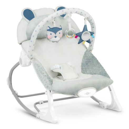 Ricokids hintaszék rezgéssel – szürke