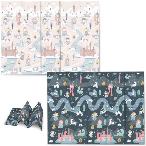 Összecsukható oktatóhab szőnyeg 200 x 150 x 1 cm Nukido NK-341