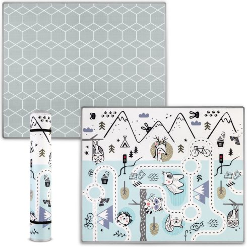 Összetekerhető oktatási habszőnyeg 180 x 150 x 1,5 cm Nukido NK-342