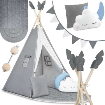 NK-406 Nukido gyermek sátor – szürke