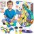Klocki magnetyczne z karuzela RK-769 Ricokids