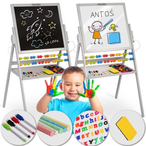 Ricokids mágneses tábla - szürke