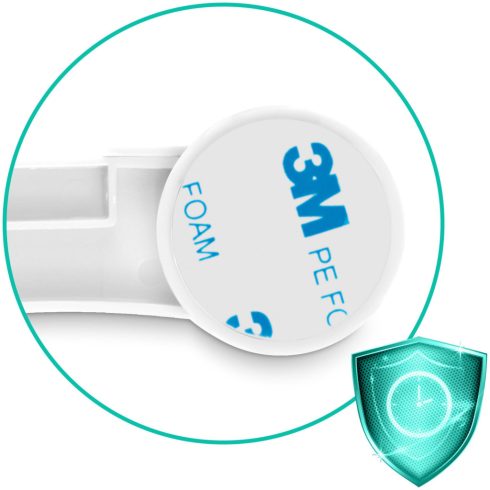 Ricokids 798300 szekrénynyitó zár, 10 db, fehér