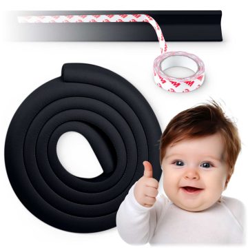 Ricokids 798701 védőhab szalag, fekete, 2 m
