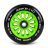 Robogó kerekek 100 mm zöld, 2 db