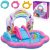 Felfújható játszótér a kertben Árak Disney csúszda 221 x 193 x 140 cm Bestway 53175