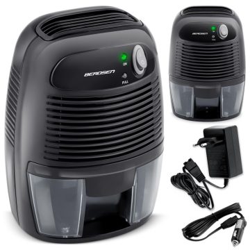   Légszárító - páraelnyelő autós adapterrel Berdsen BR-68B fekete