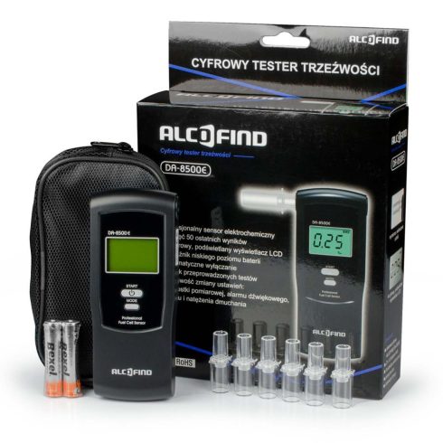 DA 8500E elektrokémiai alkoholszonda + szájdarabok