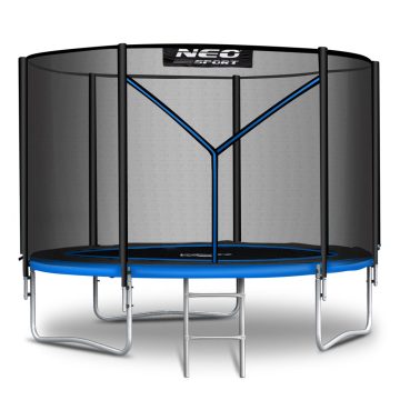  183 cm-es kerti trambulin külső hálóval és létrával Neo-Sport