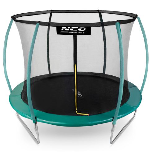 8 láb/252 cm-es profilozott kerti trambulin Neo-Sport belső hálóval