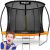 8 láb/252 cm-es profilozott kerti trambulin Neo-Sport belső hálóval
