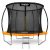 8 láb/252 cm-es profilozott kerti trambulin Neo-Sport belső hálóval