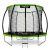 8 láb/252 cm-es profilozott kerti trambulin Neo-Sport belső hálóval