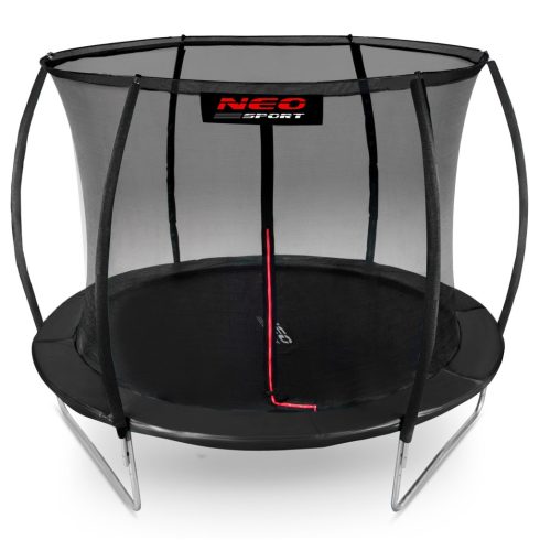 8 láb/252 cm-es profilozott kerti trambulin Neo-Sport belső hálóval