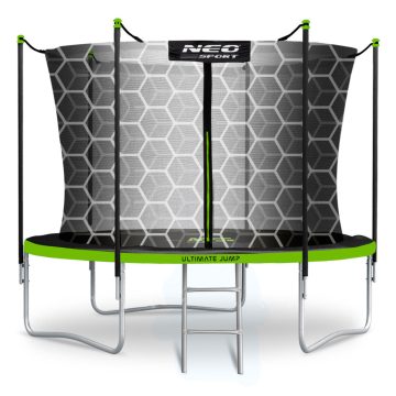   Kerti trambulin 10ft/312cm belső hálóval és létrával Neo-Sport