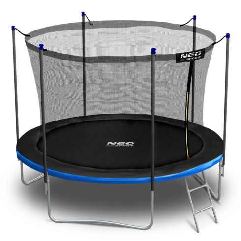 10 láb/312 cm-es kerti trambulin belső hálóval és létrával Neo-Sport