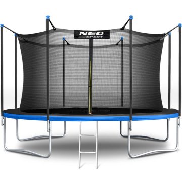   Kerti trambulin 13ft/404cm belső hálóval és létrával Neo-Sport