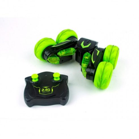 SY Autós transzformátor, rádióvezérelt kaszkadőr Stunt Car Autó (JJRC-SY005G) 360° Mutatványok Li-Ion Akku