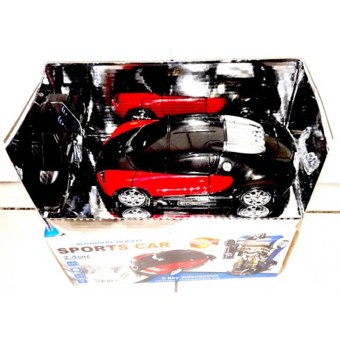 Bugatti Távirányítós Autobot Robot Autó 22 Cm 3+