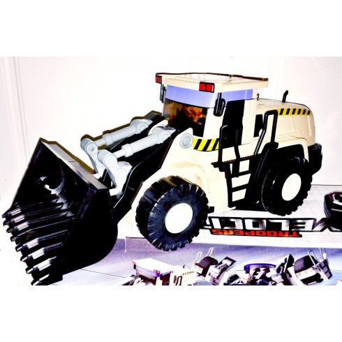Jaki Óriás 45 Cm Autobot Kotró Gép Transformer Munkagép Hangvezérléssel