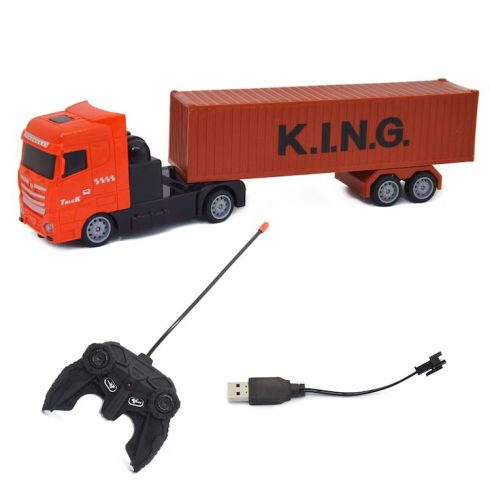 KING Távirányítós Teherszállító kamion, 33x8.2x6cm